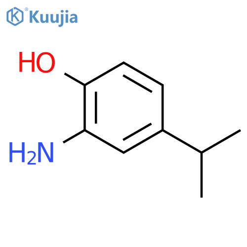 2-Amino-4-isopropylphenol structure