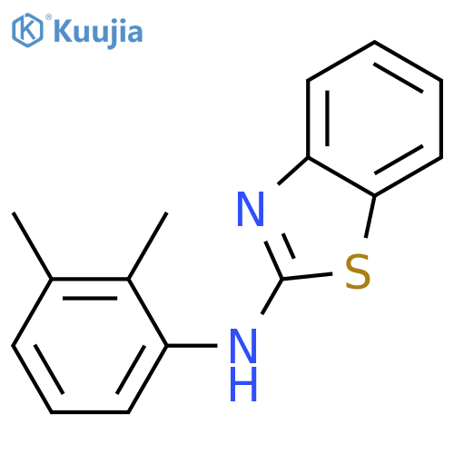 N-(2,3-dimethylphenyl)-1,3-benzothiazol-2-amine structure