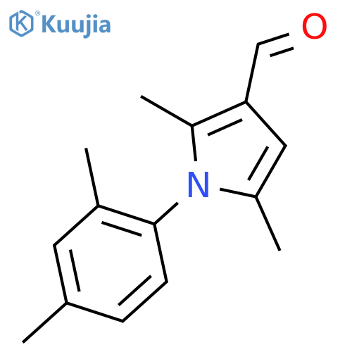 1-(2,4-Dimethylphenyl)-2,5-dimethyl-1H-pyrrole-3-carbaldehyde structure