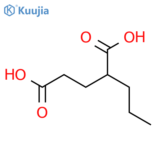 2-Propylglutaric Acid structure