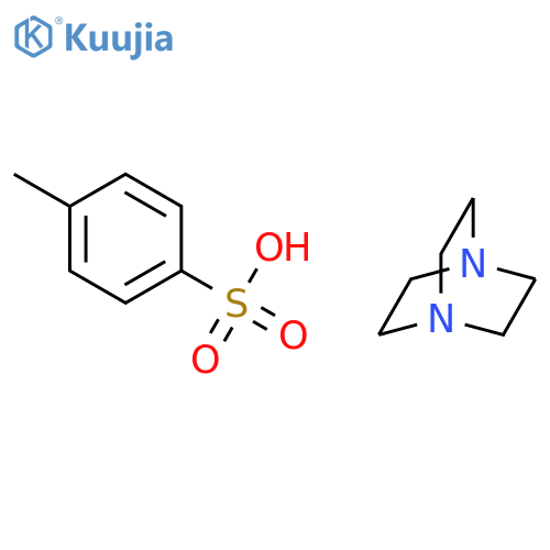 1,4-Diazabicyclo[2.2.2]octane, 4-methylbenzenesulfonate structure