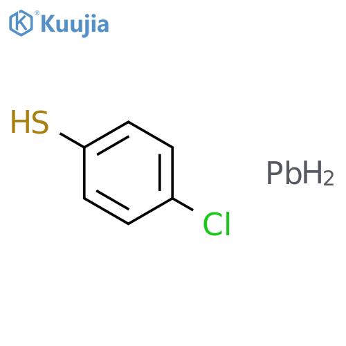 Benzenethiol,4-chloro-, lead(2+) salt (2:1) structure