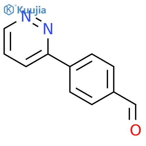 4-(PYRIDAZIN-3-YL)BENZALDEHYDE structure