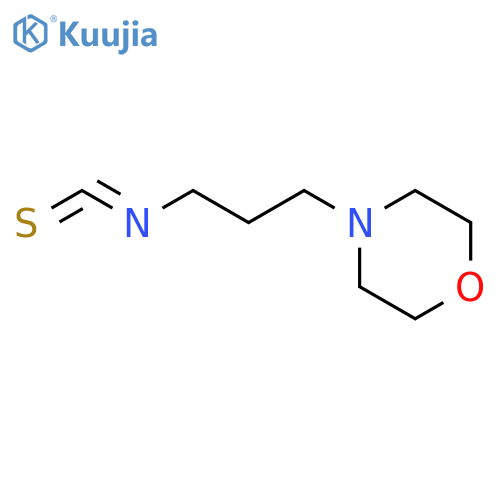 4-(3-isothiocyanatopropyl)morpholine structure