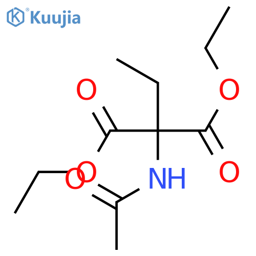 Diethyl 2-Ethyl-2-acetamidomalonate structure
