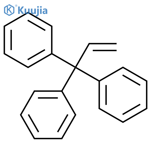 1,1-diphenylprop-2-enylbenzene structure