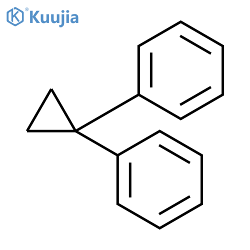 Benzene,1,1'-cyclopropylidenebis- structure