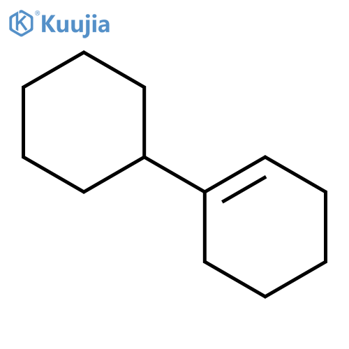 Cyclohexene,1-cyclohexyl- structure