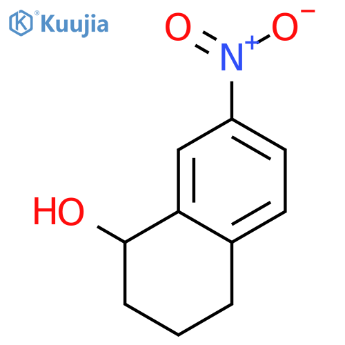 7-nitro-1,2,3,4-tetrahydronaphthalen-1-ol structure