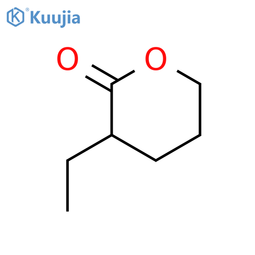 2H-Pyran-2-one,3-ethyltetrahydro- structure
