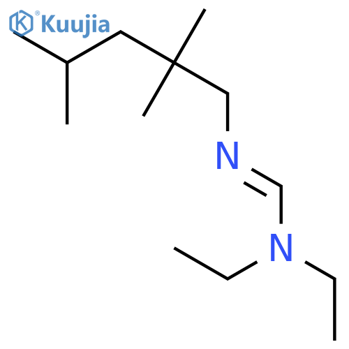 N,N-Diethyl-N'-(2,2,4-trimethylpentyl)methanimidamide structure