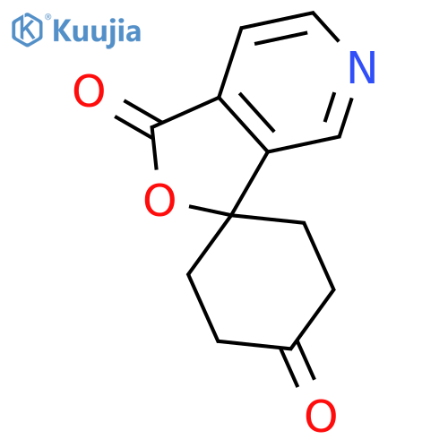 1'H-Spiro[cyclohexane-1,3'-furo[3,4-c]pyridine]-1',4-dione structure
