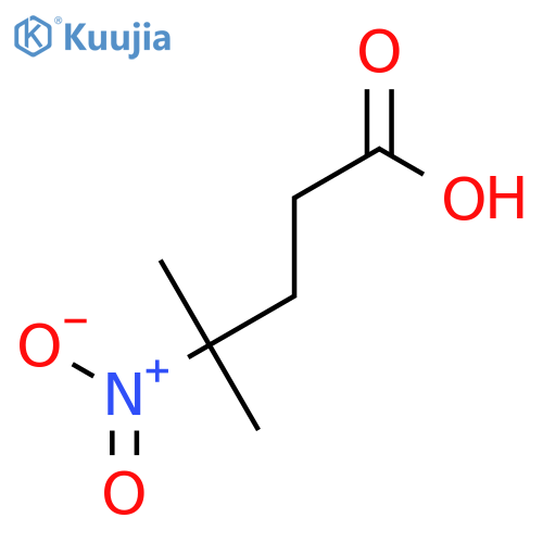 4-Methyl-4-nitropentanoic acid structure
