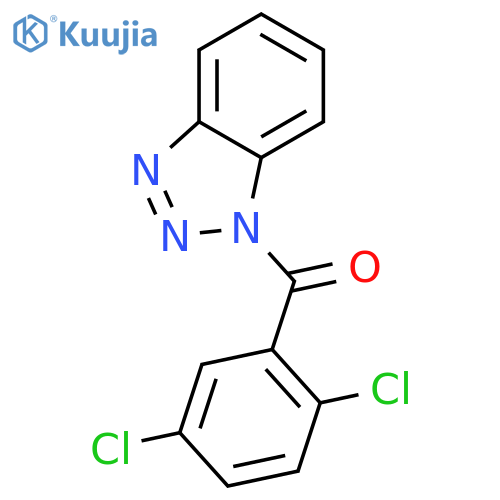 1-(2,5-dichlorobenzoyl)-1H-1,2,3-benzotriazole structure