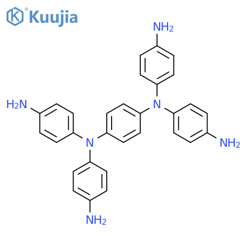 N,N,N',N'-Tetrakis(4-aminophenyl)-1,4-benzenediamine structure