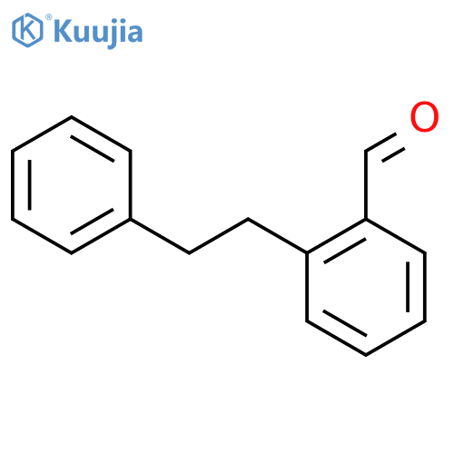 2-(2-phenylethyl)benzaldehyde structure