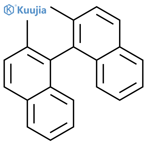 1,1'-binaphthalene, 2,2'-dimethyl- structure