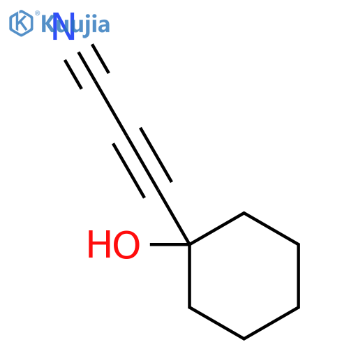 2-Propynenitrile,3-(1-hydroxycyclohexyl)- structure