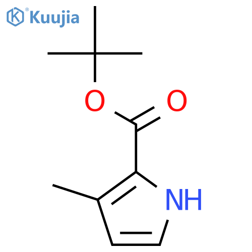 tert-Butyl 3-methyl-1H-pyrrole-2-carboxylate structure