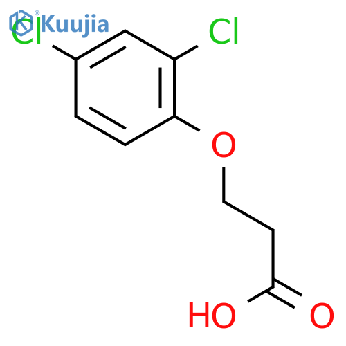3-(2,4-dichlorophenoxy)propanoic acid structure