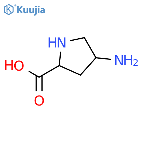 Proline, 4-amino- structure