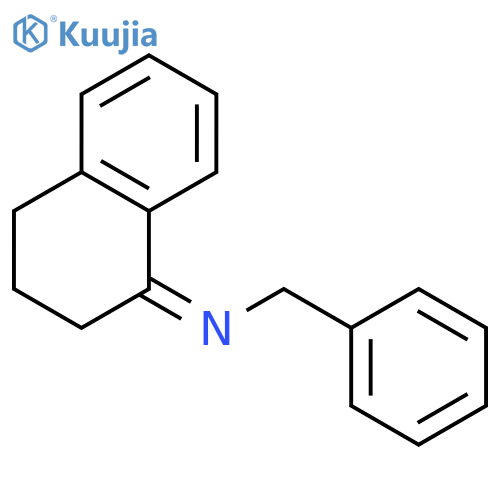 Benzenemethanamine, N-(3,4-dihydro-1(2H)-naphthalenylidene)- structure