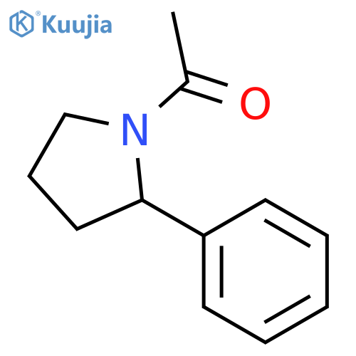 Ethanone,1-(2-phenyl-1-pyrrolidinyl)- structure