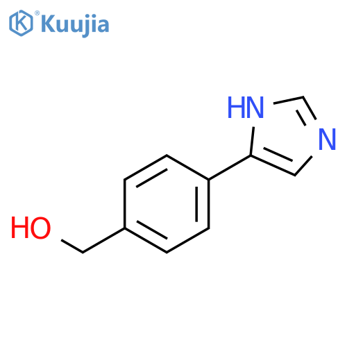 4-(1H-Imidazol-4-yl)phenylmethanol structure