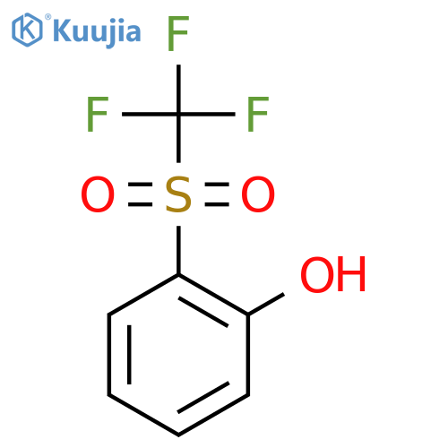 2-Trifluoromethanesulfonylphenol structure