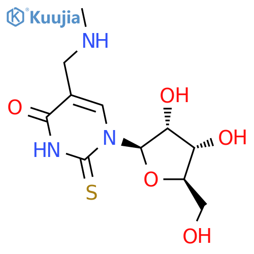 5-(Methylaminomethyl)-2-thiouridine structure