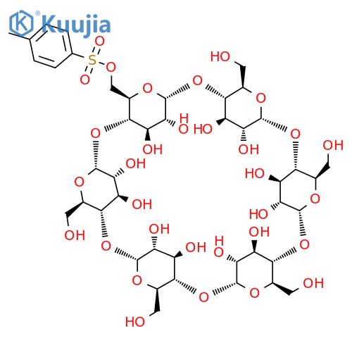Mono-6-O-(p-toluenesulfonyl)-α-cyclodextrin structure