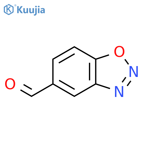 2,1,3-Benzoxadiazole-5-carbaldehyde structure