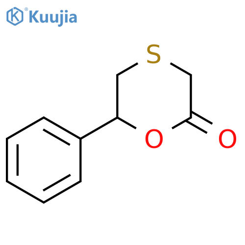 6-Phenyl-1,4-oxathian-2-one structure