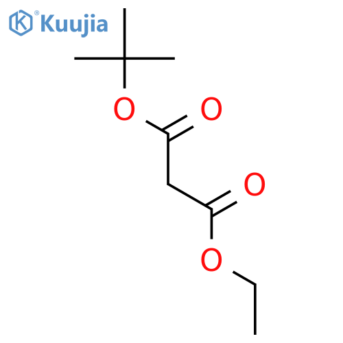 1-tert-butyl 3-ethyl propanedioate structure