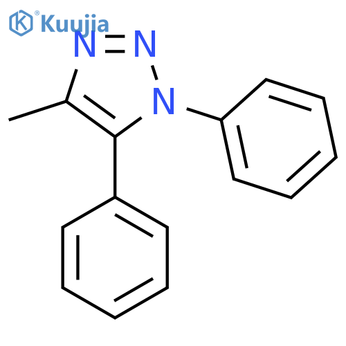1H-1,2,3-Triazole, 4-methyl-1,5-diphenyl- structure