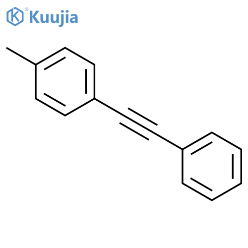 Benzene,1-methyl-4-(2-phenylethynyl)- structure