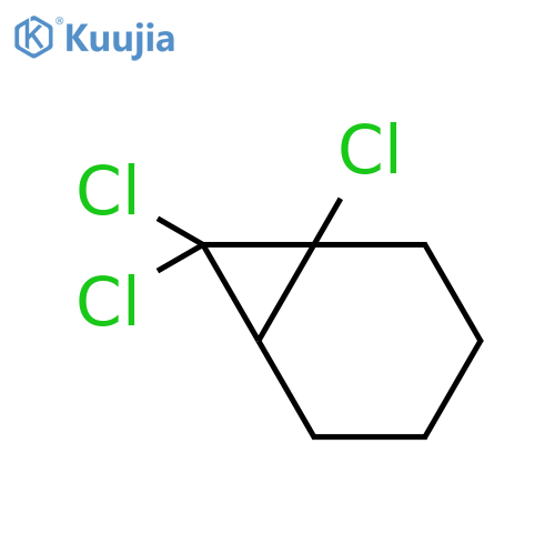 Bicyclo[4.1.0]heptane, 1,7,7-trichloro- structure