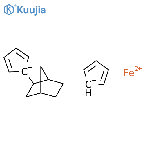 Ferrocene, (1R,2S,4S)-bicyclo[2.2.1]hept-2-yl-, rel- structure