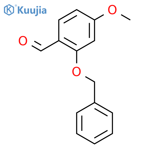 2-(Benzyloxy)-4-methoxybenzenecarbaldehyde structure
