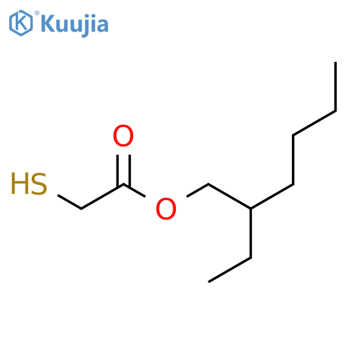 2-ethylhexyl 2-sulfanylacetate structure