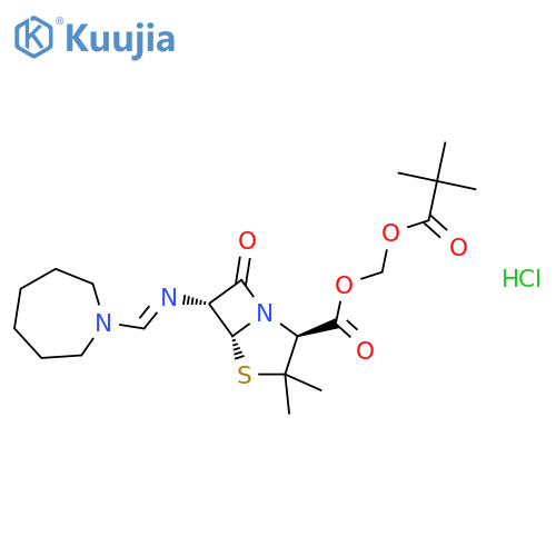 Pivmecillinam hydrochloride structure