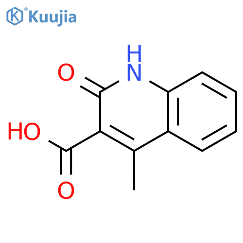 2-hydroxy-4-methylquinoline-3-carboxylic Acid structure