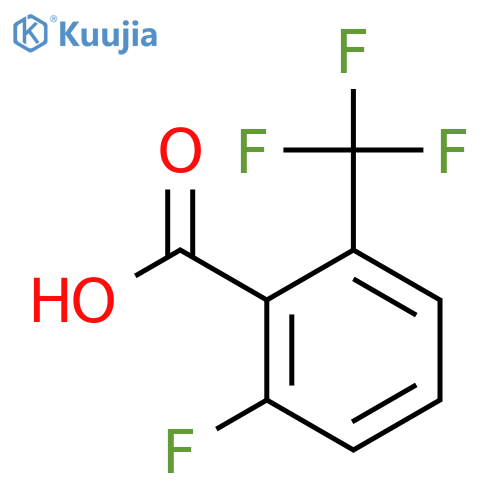 2-Fluoro-6-(trifluoromethyl)benzoic acid structure