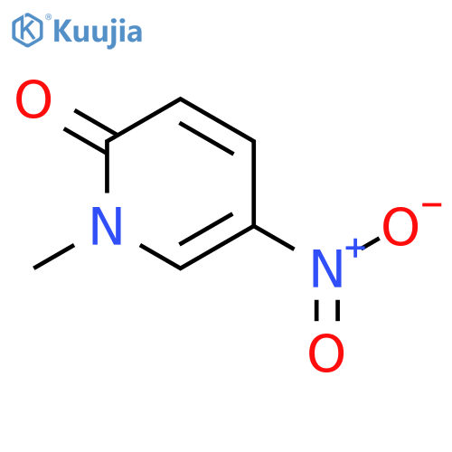 1-methyl-5-nitro-1,2-dihydropyridin-2-one structure