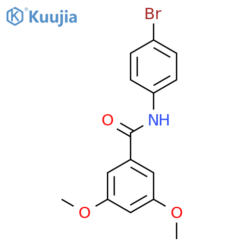 N-(4-bromophenyl)-3,5-dimethoxybenzamide structure