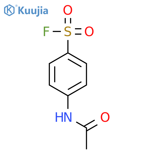 4-acetamidobenzene-1-sulfonyl fluoride structure