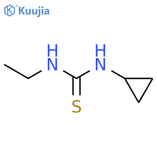 Thiourea,N-cyclopropyl-N'-ethyl- structure