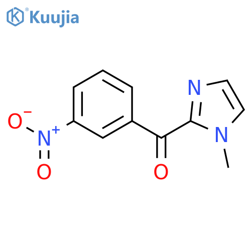 1-Methyl-2-(3-nitrobenzoyl)-1H-imidazole structure