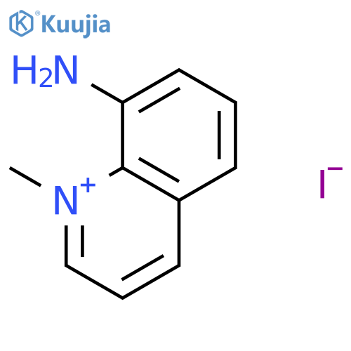 1-methylquinolin-1-ium-8-amine;iodide structure