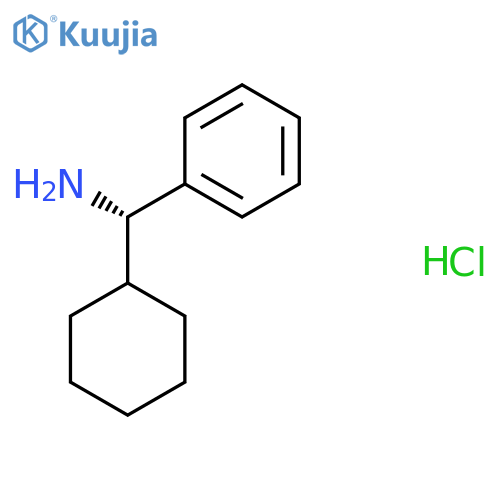 (S)-cyclohexyl(phenyl)methanamine hydrochloride structure